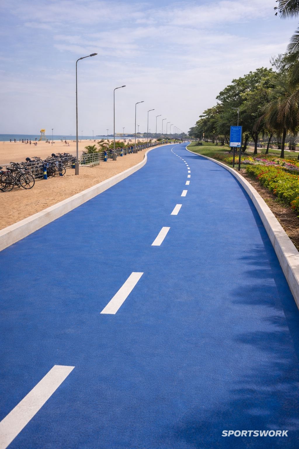 Marina Beach — Cycle Track