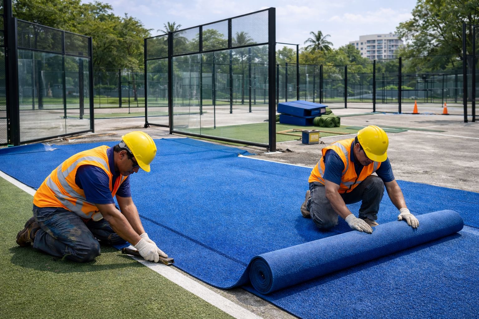 Pallava Garden — Padel Court
